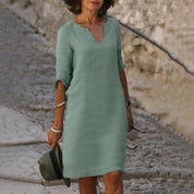 Elegantes Kleid mit Bauchbedeckung