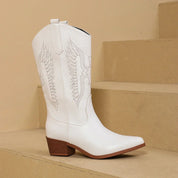 Damen Modische Cowboystiefel