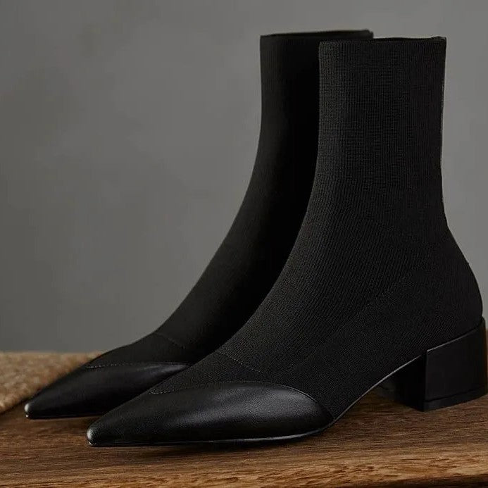 Moderne Knitted Sock-Stiefel