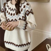 Damen Scandi Rollkragenpullover