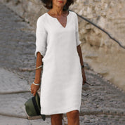 Elegantes Kleid mit Bauchbedeckung