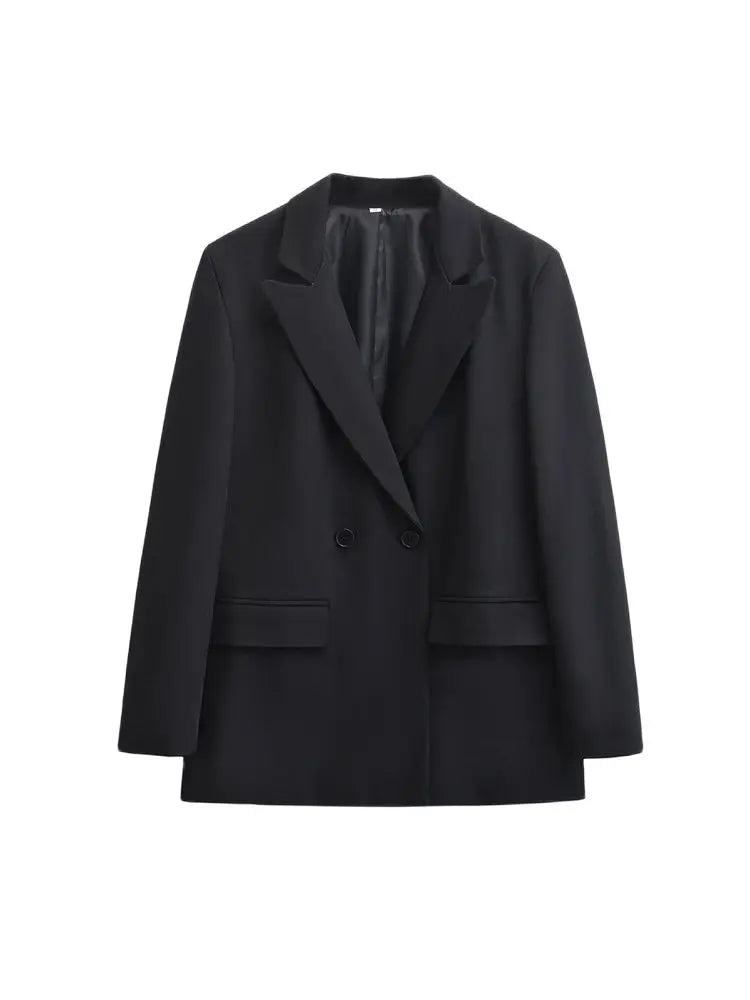 Klassischer Reverskragen Blazer