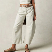 Weites Bein Sommer Jeans