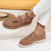 Leder Loafer mit Komfortpolsterung