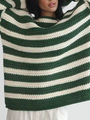 Gestreifte Oversized Pullover