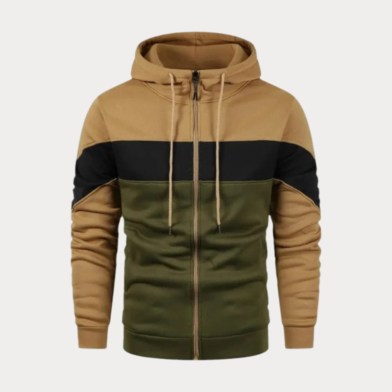 Jogging Sport Strickjacke Mit Taschen Kordelzug