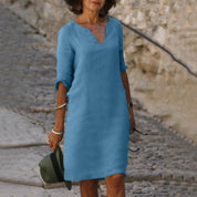 Elegantes Kleid mit Bauchbedeckung