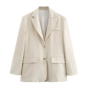 Moderner Knopfleisten Blazer