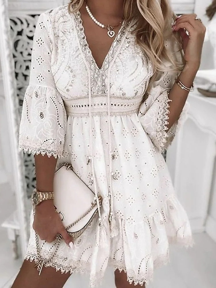 Charmante kurze Kleid
