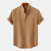 Lässiges Sommershirt mit Brusttasche