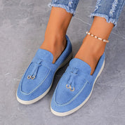 Leder Loafer mit Komfortpolsterung