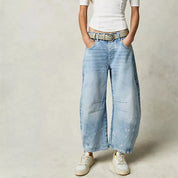 VintageFlex einzigartige Baggy Jeans