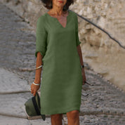 Elegantes Kleid mit Bauchbedeckung