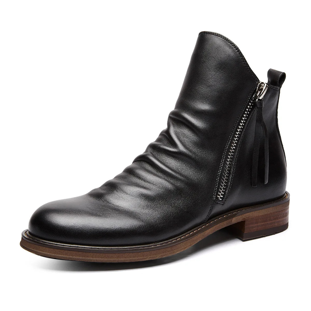 Schicke Stiefel aus Leder