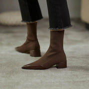 Moderne Knitted Sock-Stiefel