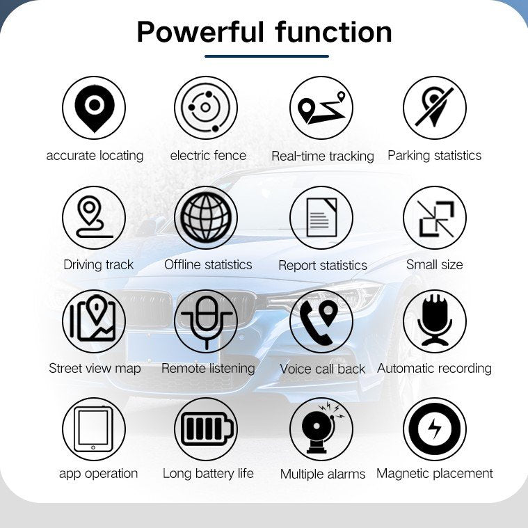 Gps Tracker, magnet Mini Gps Locator Anti-thief Gps Tracker