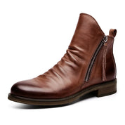Schicke Stiefel aus Leder