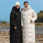 Langer Unisex Wintermantel