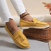 Leder Loafer mit Komfortpolsterung