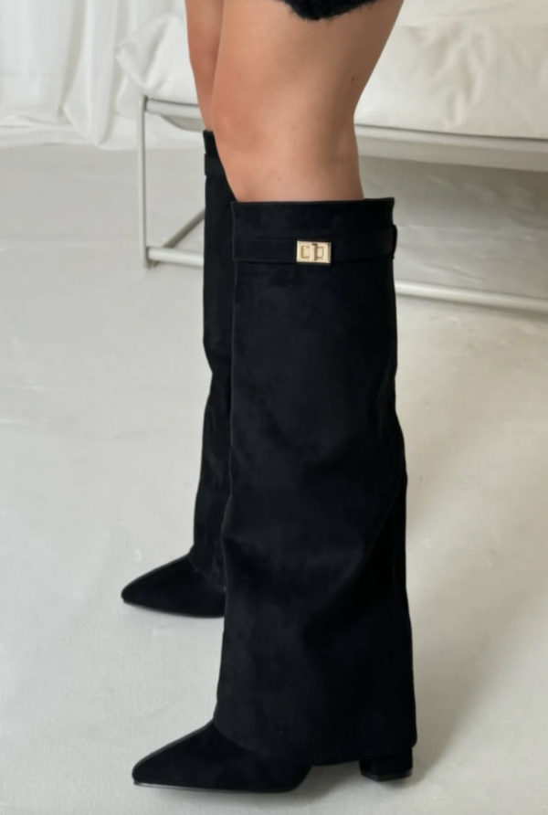 Moderne Reißverschlussstiefel