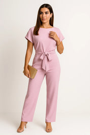 Schicker Jumpsuit mit Gürtel
