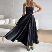 Elegantes Quadratisches Maxikleid