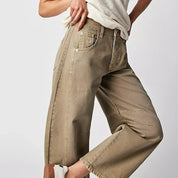 Weites Bein Sommer Jeans