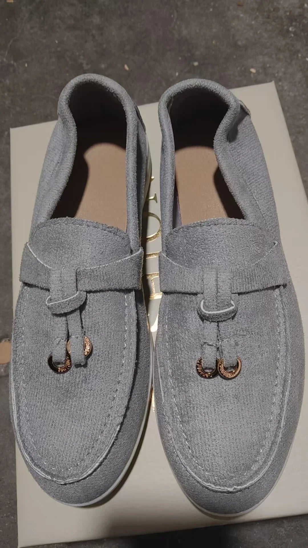 Leder Loafer mit Komfortpolsterung