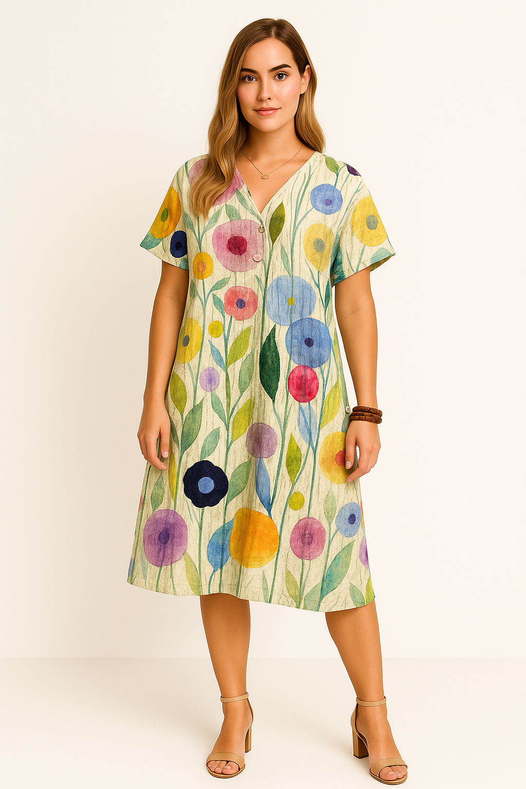 Sommerkleid mit Blumenmuster