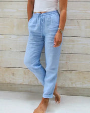 Leinenhose für Damen
