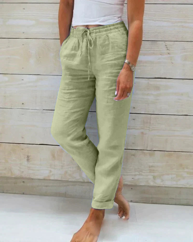 Leinenhose für Damen