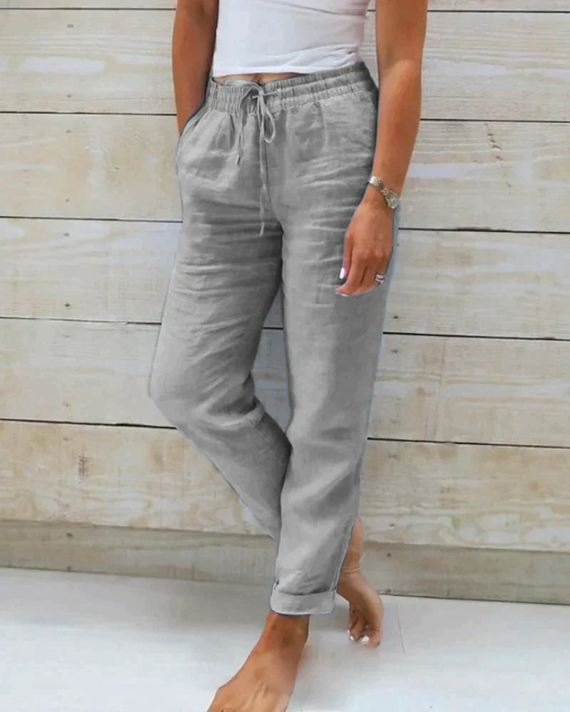 Leinenhose für Damen