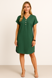 Midikleid mit Bauchabdeckung