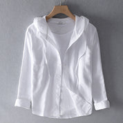 Atmungsaktive Damen Kapuzenbluse