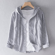 Atmungsaktive Damen Leinenbluse