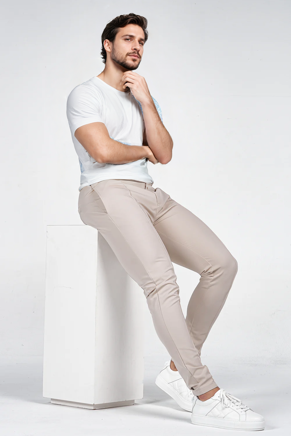 Herren Slim Fit Hose