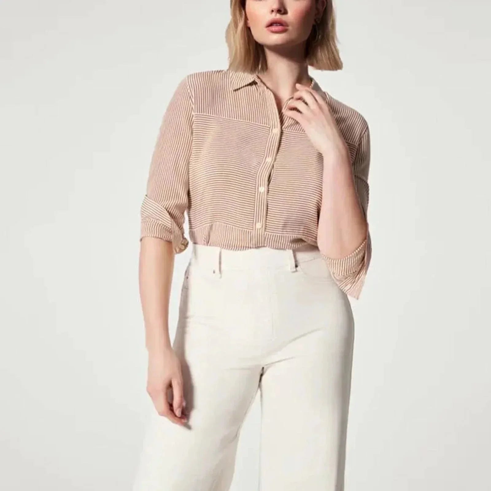 Retro Jeans mit weitem Bein