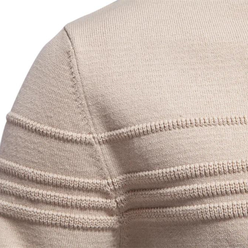 Strickpullover Herren Gestreift Kariert