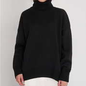 Damen Strickpullover mit Rollkragen