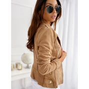 Bikerjacke Wildlederjacke