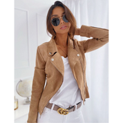 Bikerjacke Wildlederjacke