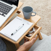 Innova Faltbarer Laptoptisch aus Bambus