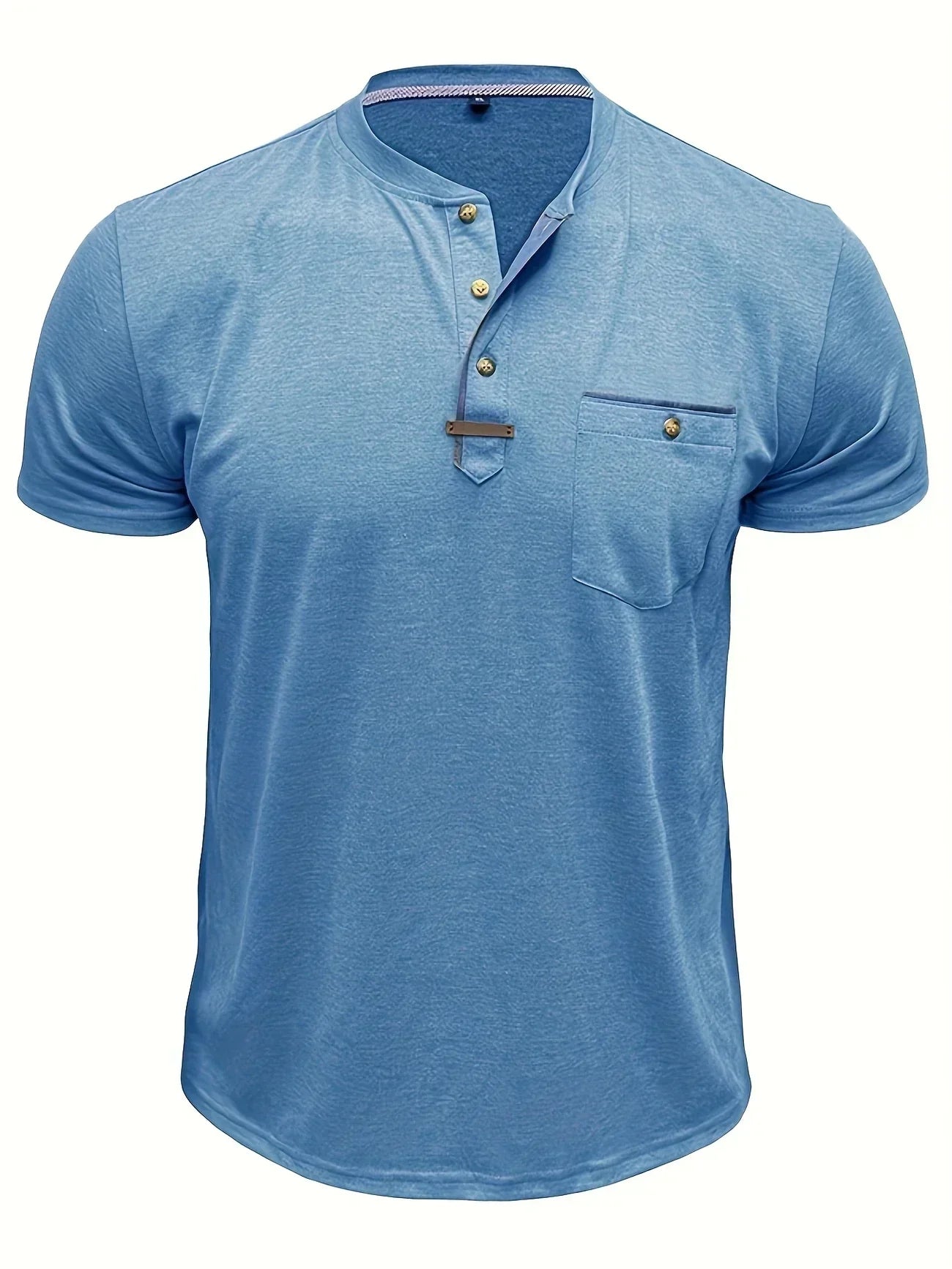 Lässiges T-Shirt mit Brusttasche