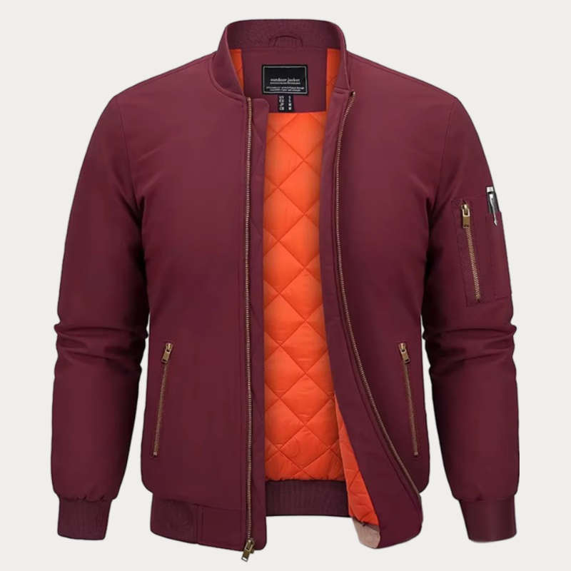 Gepolsterte Bomberjacke für Herren
