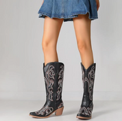Westernstiefel mit Aufdruck für Damen