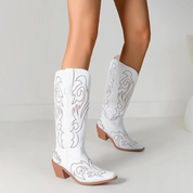 Westernstiefel mit Aufdruck für Damen