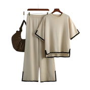 Dehnbares Oberteil und Hosen Set