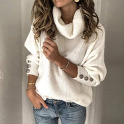 Leichter Rollkragenpullover Damen