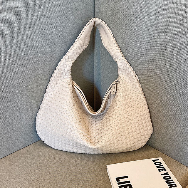 Geflochtene Handtasche Damen Mittelgroß