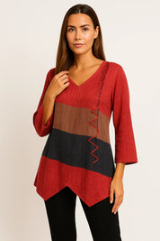 Zeitlos Bequeme Bluse